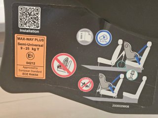 Sillita Contramarcha Britax Römer Max Way Plus