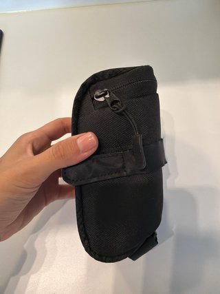Bolsa sillín bici negra