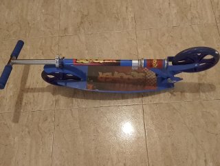 Patinete Azul Plegable