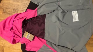 Chaqueta Nike Rosa y Gris