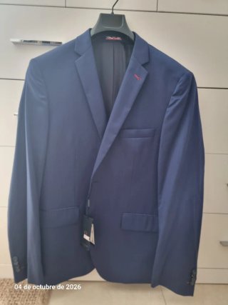 Americana Hombre Azul Talla 54