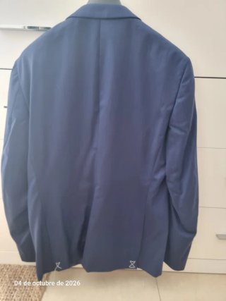 Americana Hombre Azul Talla 54