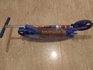 Patinete Azul Plegable