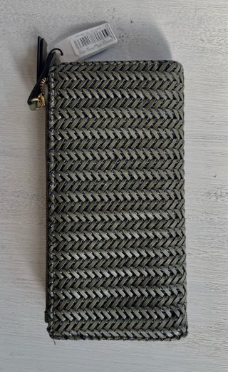 Monedero cartera Parfois verde oliva L nuevo