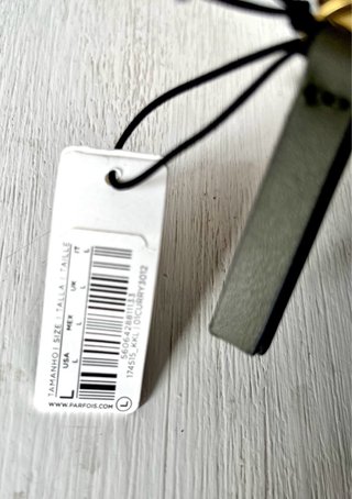 Monedero cartera Parfois verde oliva L nuevo