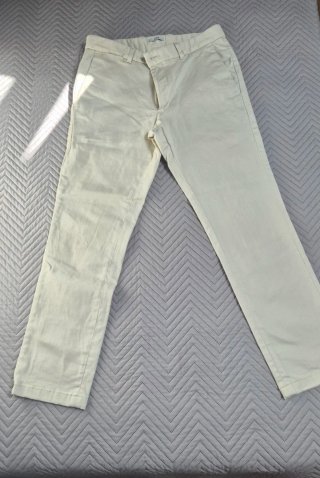 Pantalón Chino mango Beis