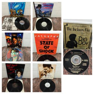 Lote Vinilos cd y Michael Jackson