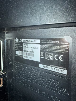 Smart TV / Monitor LG 28 28MT49S-PZ