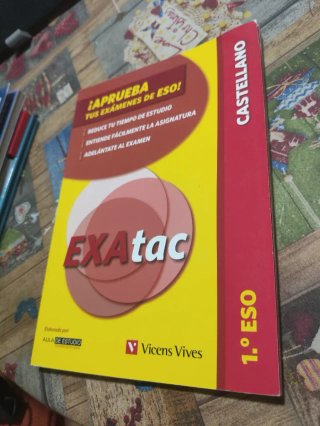 Pack de libros-EXAtac, repaso 1r ESO