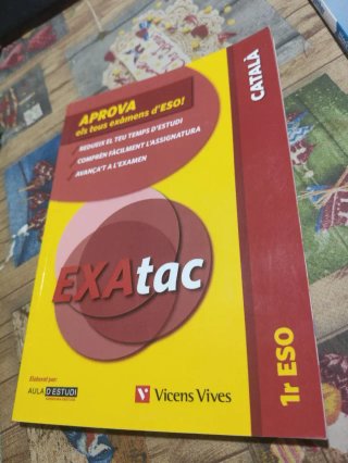 Pack de libros-EXAtac, repaso 1r ESO