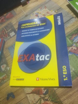 Pack de libros-EXAtac, repaso 1r ESO