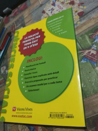 Pack de libros-EXAtac, repaso 1r ESO