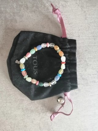 Pulsera Tous de Cuentas Multicolor