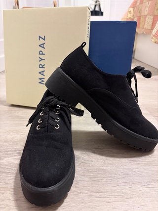 Zapatos Marypaz negros plataforma