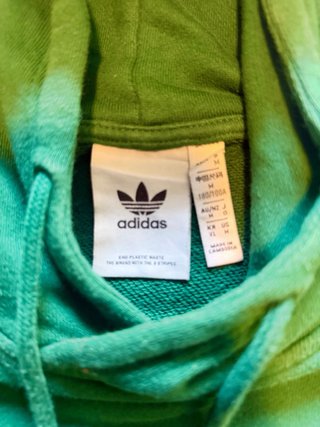 Sudadera Adidas Originals Verde Talla M