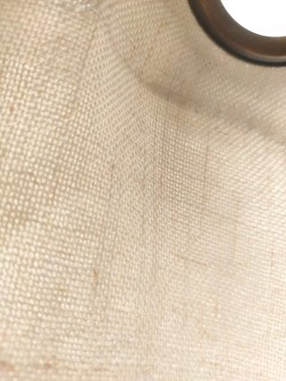 Cortinas Efecto Lino grueso Beige 245x140