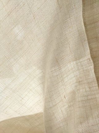 Cortinas Efecto Lino grueso Beige 245x140