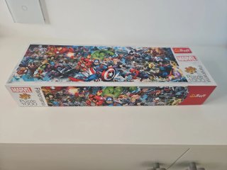 Puzzle Marvel Panorama 1000 piezas. Sin usar
