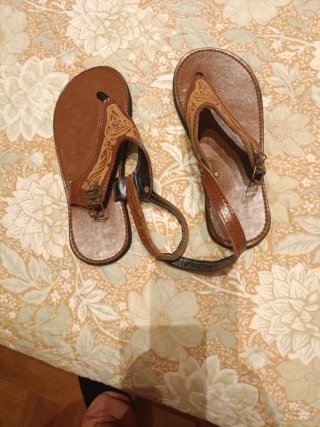 Sandalias Mujer Talla 37 Marrón