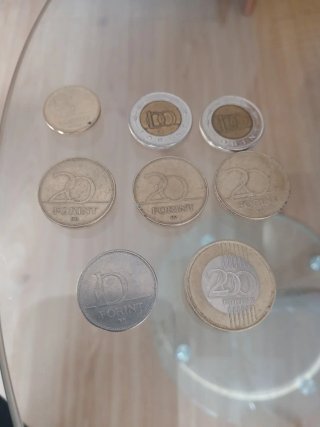 Lote de 8 monedas