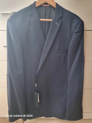 Americana Hombre Azul Talla 54