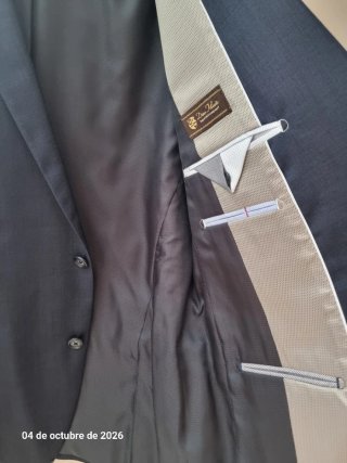Americana Hombre Azul Talla 54