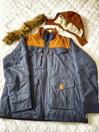 Parka / Abrigo de montaña Quechua - Testado a -25°