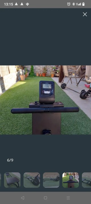 Máquina Remo Evergy Rower Hi Rsr Plegable