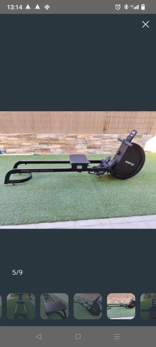 Máquina Remo Evergy Rower Hi Rsr Plegable