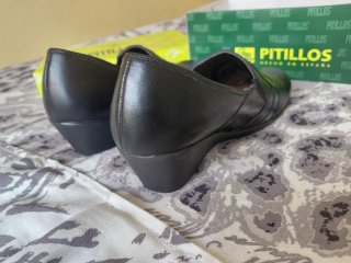 Zapatos Pitillos Mujer Negros Hechos en España