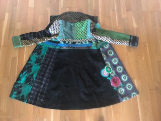 Abrigo Desigual Multicolor