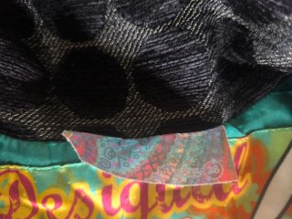 Abrigo Desigual Multicolor