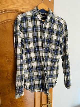 Camisa de cuadros Pull&Bear Talla M
