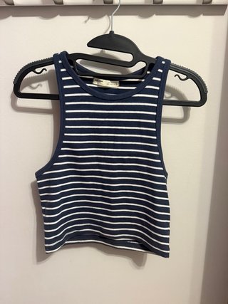Crop top de rayas Pull&Bear