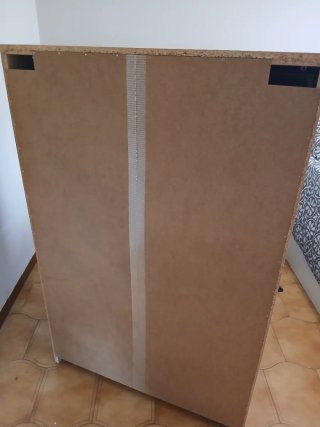 Cómoda MALM Ikea Roble Blanco