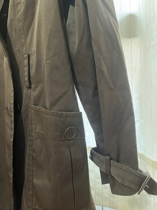 Trench Marrón Chocolate Talla L