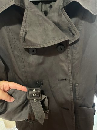 Trench Marrón Chocolate Talla L