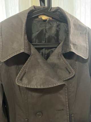 Trench Marrón Chocolate Talla L