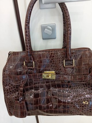 Borsa Carpisa Bauletto Pelle Borgogna