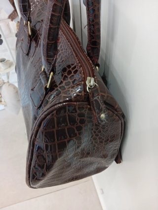 Borsa Carpisa Bauletto Pelle Borgogna