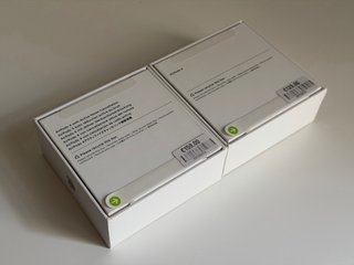 2 cajas vacías Apple AirPods 4 con/sin ANC - DEMO