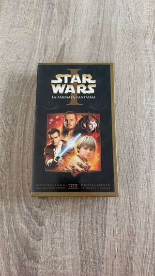 VHS Star Wars: La Amenaza Fantasma
