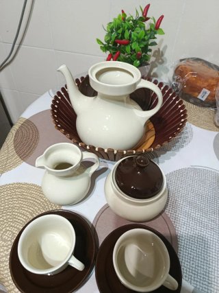 Juego de café de cerámica