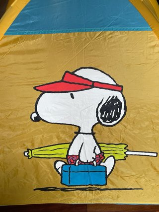 Tienda Plegable de Playa Snoopy