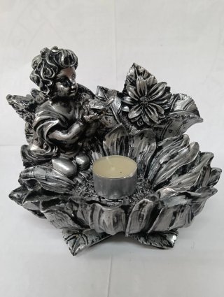 Figura Decorativa Portavelas