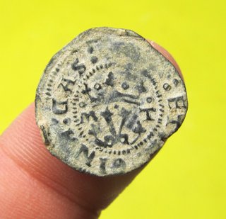 Rarisima Blanca Reyes Católicos Toledo 1474-1504