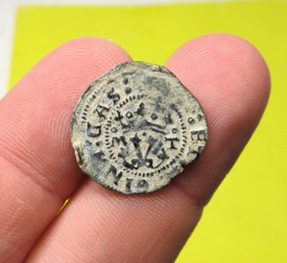 Rarisima Blanca Reyes Católicos Toledo 1474-1504