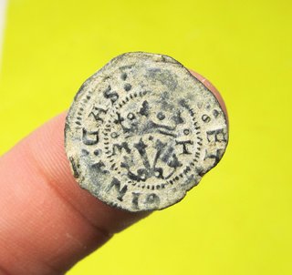 Rarisima Blanca Reyes Católicos Toledo 1474-1504