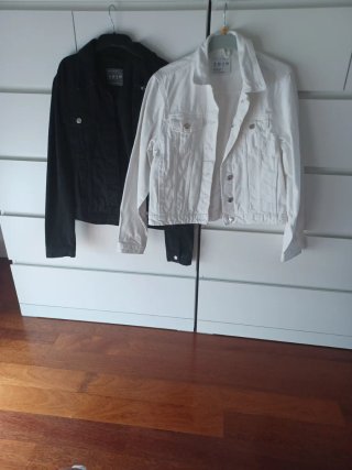 2 Cazadoras Vaqueras Zara Talla S