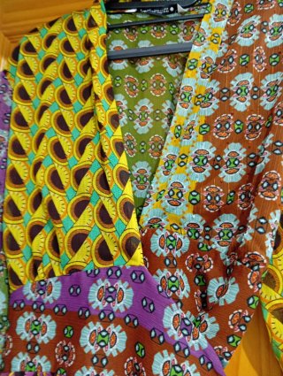 Vestido Boho Zara Multicolor